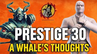 Prestige 30 - A Whale's Thoughts