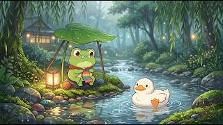 Puddle Reflections ☔ Cozy Rainy Lofi for Studying, Sleeping & Relaxing