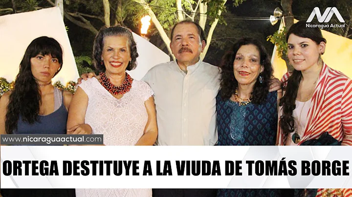 ORTEGA DESTITUYE COMO EMBAJADORA DE PER A VIUDA DE...