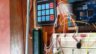 Access control system using RFID & Arduino Mega