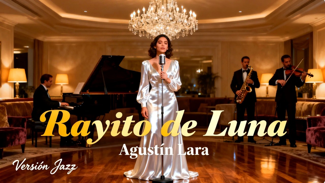 Rayito de Luna – Agustín Lara | Cover Bolero Jazz | Jazz Latino Romántico y Clásico