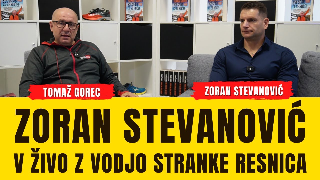 V živo z Zoranom Stevanovićem iz stranke Resnica