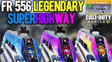 LEGENDARY FR .556 "SUPERHIGHWAY" BLUEPRINT GAMEPLAY in COD Mobile | System Overload Lucky Draw |CODM