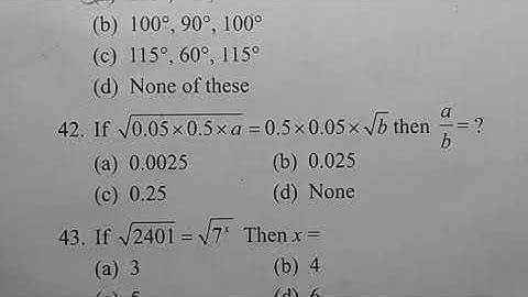 CLASS 9th,JAMIA SOLVED ENTRANCE QUESTION PAPER 2016 MATHS PART1
