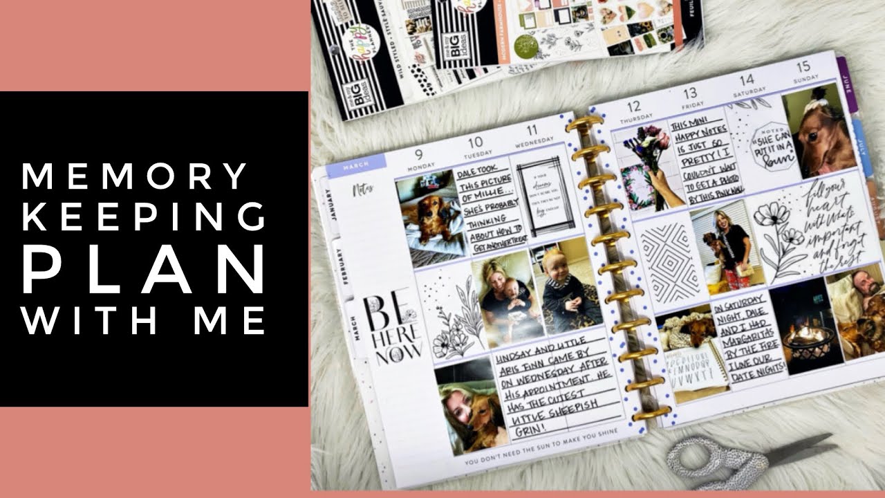 MEMORY KEEPING PLAN WITH ME