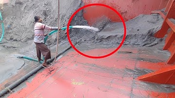 Unloading sand form ship barge unloading video unload sand from big barge ship 357 (11 Dec 2025)