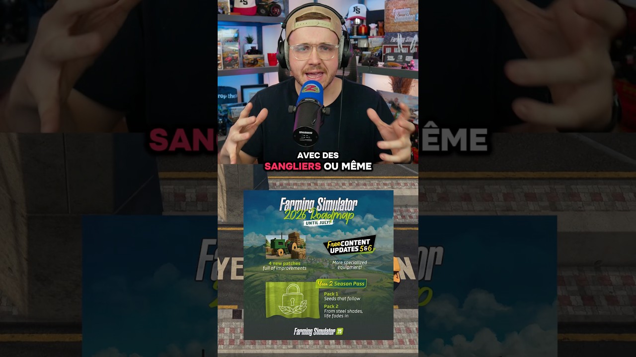 LES PREMIÈRES NEWS DE FARMING SIMULATOR 25 POUR 2026 ENFIN DÉVOILÉE !😍 