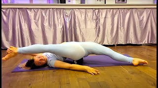 Splits And Oversplits Yoga Time Gymnastics Contortion Stretching Flexibility