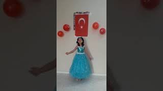 Ecrin Ispir Bayrak Şiiri Evde Kal Türki̇yem 23 Nisan Ilk Öğretim Okulu 2B Sınıfı