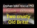 Orphan bicycle rescues, Pt 3. Crusty old british lightweights. 1950s Sun Alpine &amp; Dawes.