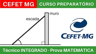 CEFET MG Curso Preparatorio 2025 2026 de MATEMATICA CEFETMG Tecnico Integrado ao