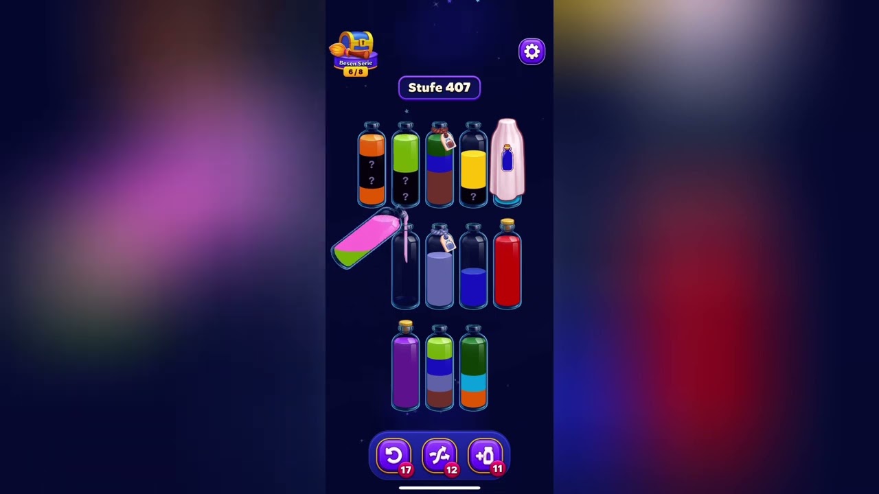 Magic Sort Level 407 Solution Walkthrough 