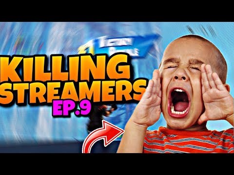 KILLING FORTNITE STREAMERS! (REQUIEM SLAPS & RAGE REACTIONS!)