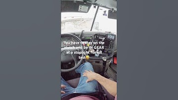 Down Shift/Rev Matching “floating gears 10 SPEED 🤠😎🤙 #18wheeler #manual #cdl #truckdriver #gopro