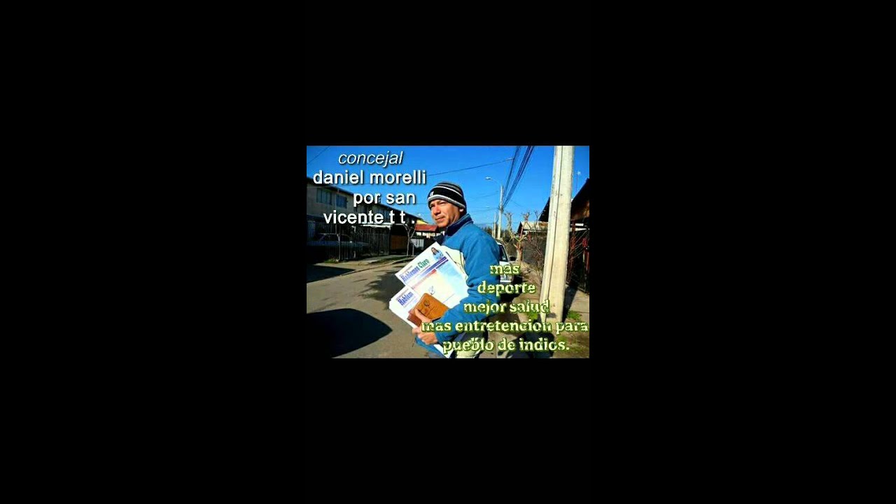 Atención san Vicente tagua tagua  proclamación de daniel morelli votemos por el