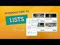 Introduction to Lists   A No Code App Builder Tutorial