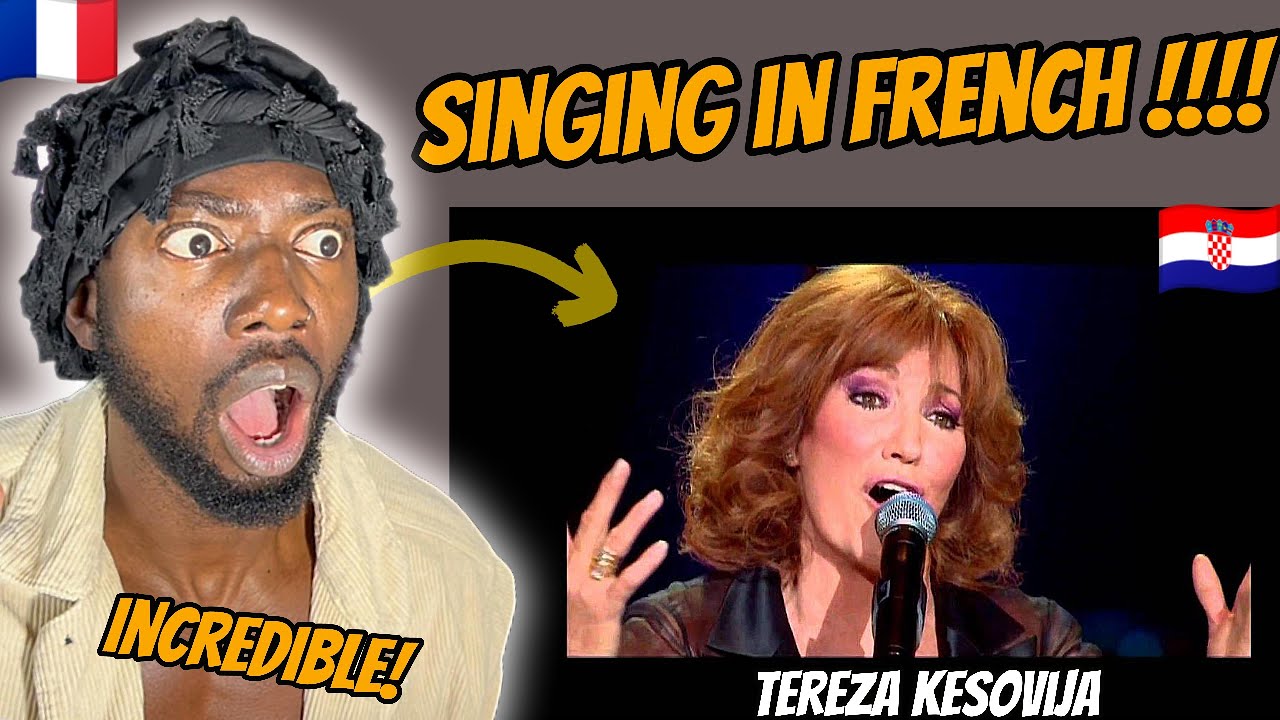 French Guy React to Tereza Kesovija "Je suis malade" à l'Olympia