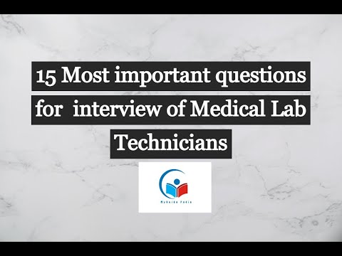 15 Most Important Questions Answers about DLC for Interview of Medical Lab Technicians Lab Assistant
