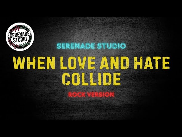 ⁣When Love And Hate Collide, Def Leppard - Serenade Studio ( Rock Cover )