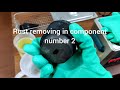 Rust removal  cleaning using ultrasonic cleaner