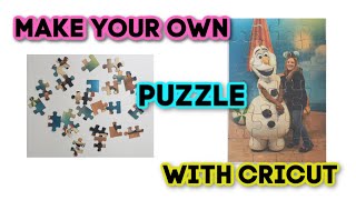 How to make your own puzzle using your Cricut machine