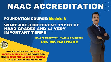 8 Major Steps of NAAC A & Process