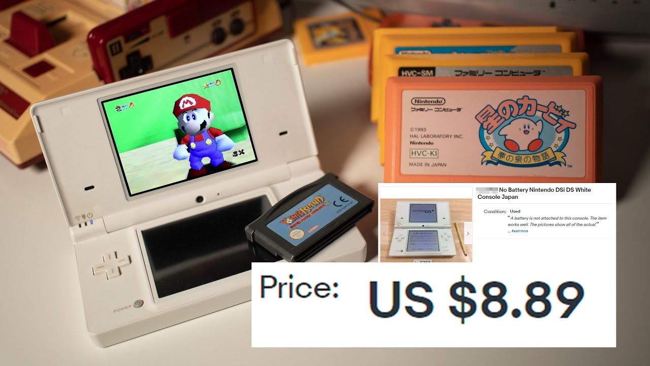 Used Nintendo DS/DSi Consoles for Sale