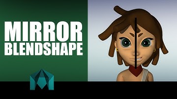Tutorial Mirror BlendShape Autodesk Maya