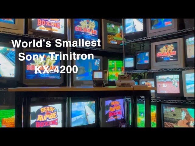 【希少】SONY Trinitron テレビデオ VHS内蔵【早い者勝ち】 This portable Sony TV from 1982 has a futuristic aesthetic - YouTube