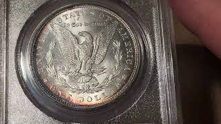 1878 7TF Reverse of 1878 Morgan Dollar, PCGS MS63 CAC