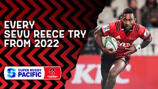 ALL TRIES | Every Sevu Reece try from Super Rugby Pacific 2022