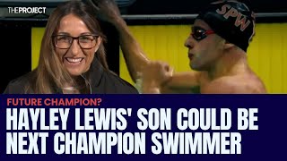 Hayley Lewis Son Could Be Next Aussie Champion Swimmer