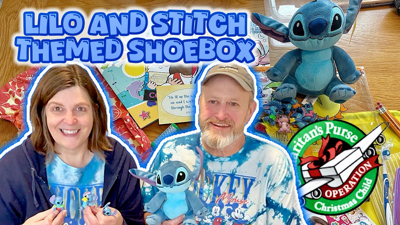 Операция «Рождественский ребенок»: коробка с подарками в стиле «Лило и Стич».