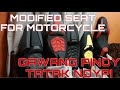 nmax modified seat by MM MOTOSEAT