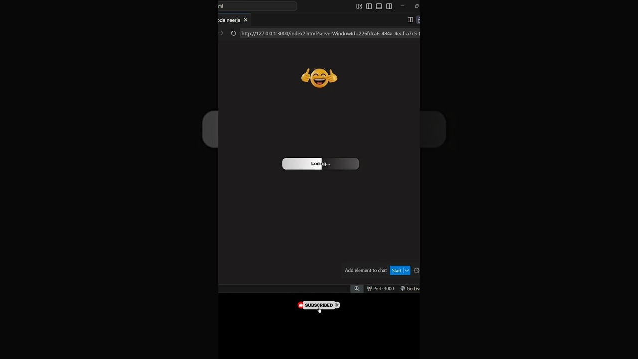 Loading Animated Style for Coding | Html Css | 