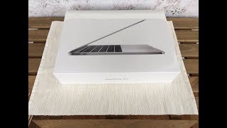Совершенно потрясающе: Распаковка 13-дюймового MacBook Pro 2017