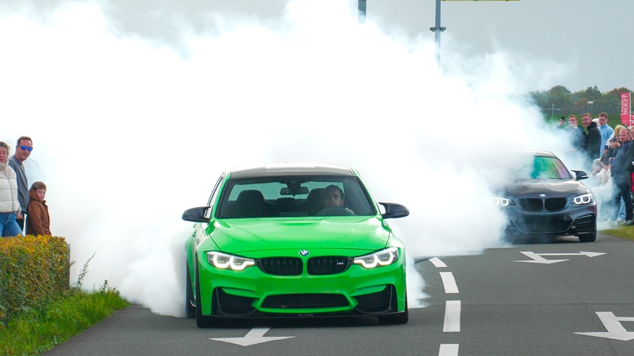 MODIFIED Cars Accelerating, BURNOUTS, FAIL! Crazy BMW M's, BRABUS E63S, 1000HP RS7, 450HP Astra OPC