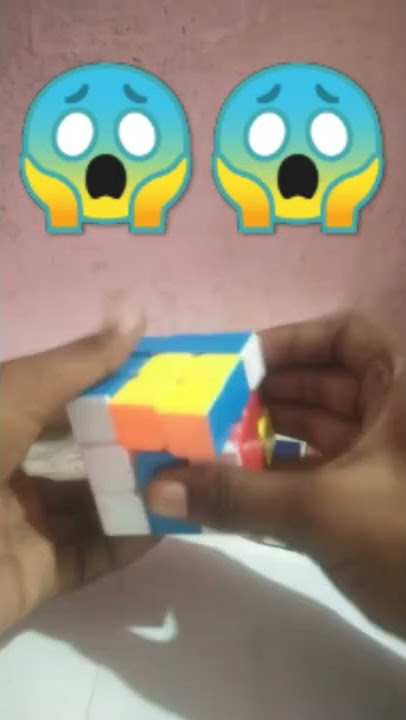 the villagers 😈😈 i'am devil 😈😈 how to solve cube in 1 min.. wait for end 😱😭 #shorts #youtubeshorts