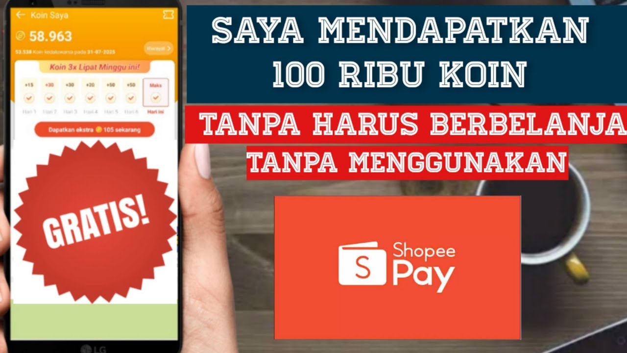 Begini Caraku Mendapatkan Koin Shopee yang Banyak Tanpa Belanja Produk Barang / Top Up