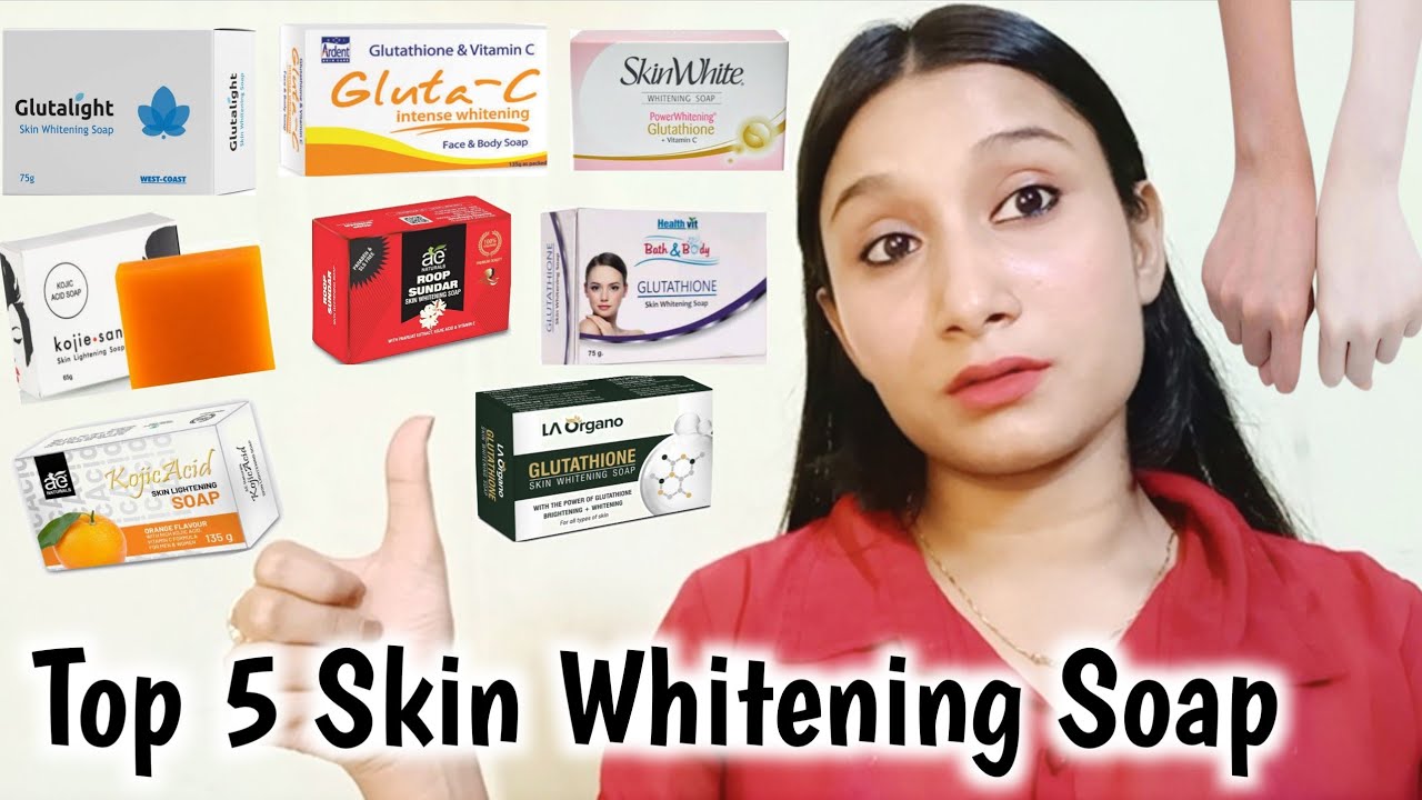 Top 5 Skin Whitening Soap| Kozicare soap,Glutalight,la  Organo,kojiesan,kojic Acid,Roop sundar soap