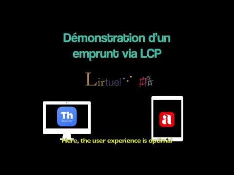 Démo LCP 2nde partie : emprunter sur Lirtuel avec Thorium Reader  (et Aldiko Next)