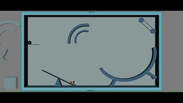 bouncing ball obstacle course animation