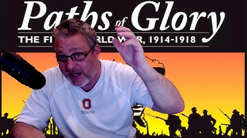 CDG Solo System Paths of Glory Introductory Scenario Played as the Central Powers