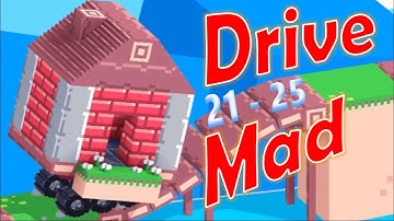 😮 DRIVE MAD Gameplay | level 21 to 25