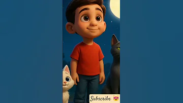 تيتو والقمر Cartoon ماشاوالدب Cat كرتوناطفال Funny اهميه Baby Cute 