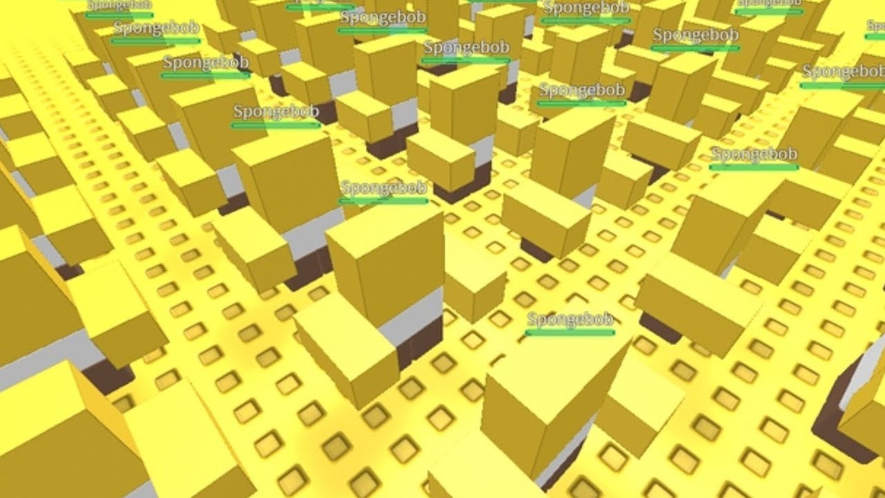 Playing Old Spongebob Games! | Roblox