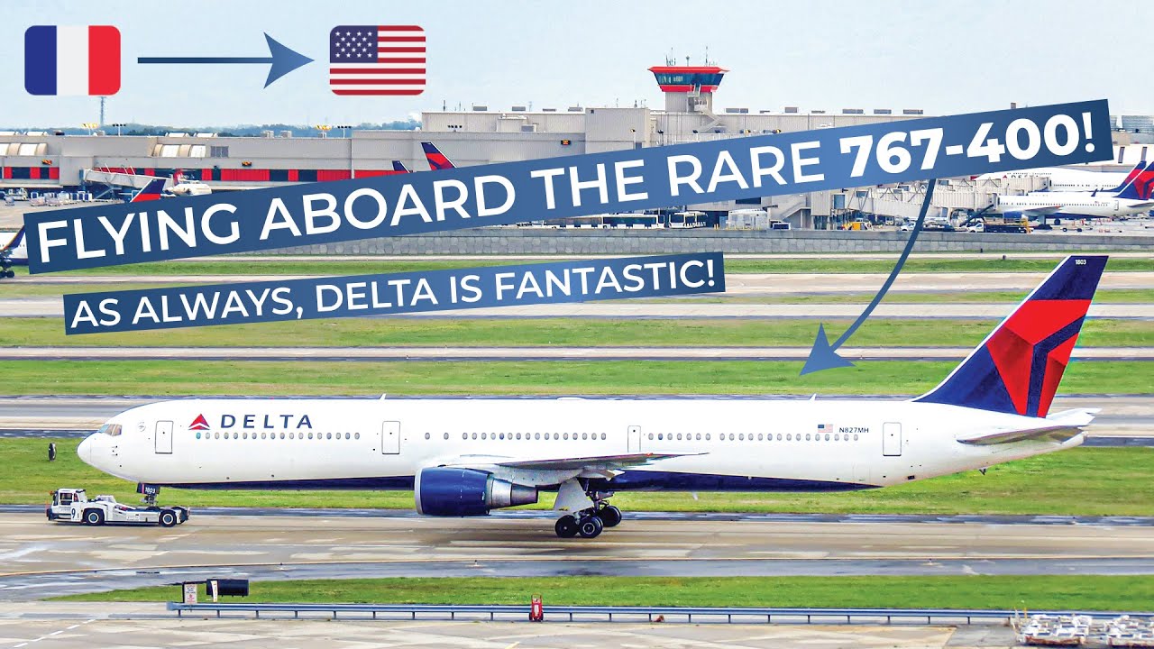 Tripreport Delta Economy Boeing 767 400 Paris Cdg Atlanta