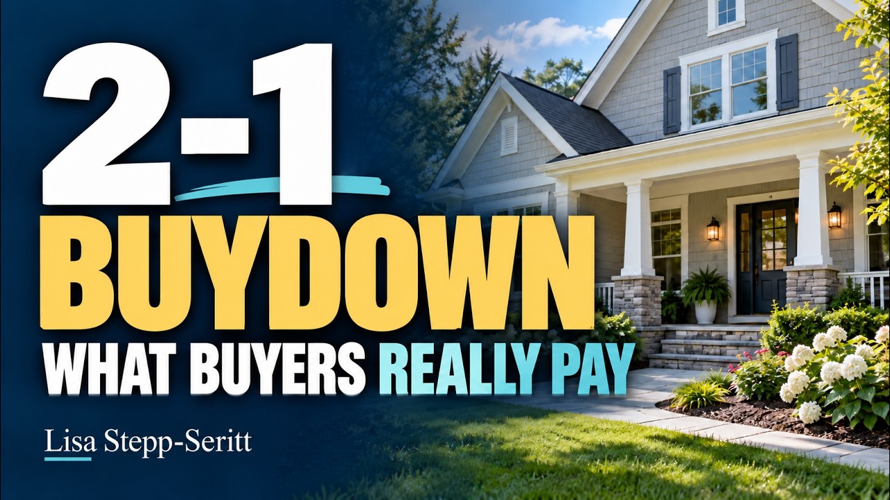 Lisa Stepp-Seritt video: How does a 2-1 mortgage buydown work?