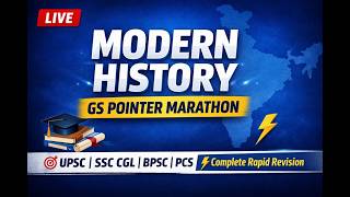 🔥 Modern History GS Pointer part-3  | Complete Revision for All Competitive Exams