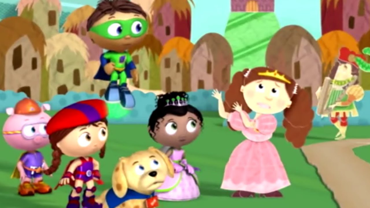 Super Why and Princess Gwennie Saves the Day | Super WHY! S02 E09 - YouTube